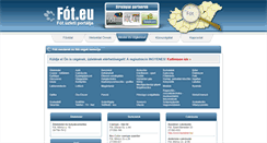 Desktop Screenshot of fot.eu